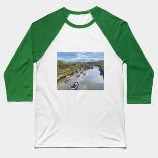 Seaton Sluice Harbour Baseball T-Shirt